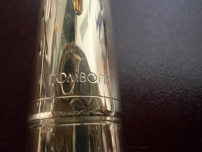 TOMBOW Stylo À Bille 77 Metal Doré Refill Rollerball Écrit Japan Vintage 70 