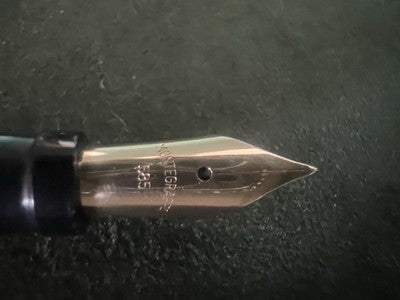 Montegrappa Fountain Pen Silver 925 Reminiscence Gold Nib M