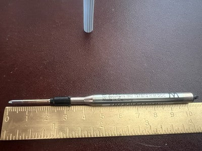 Lamy Recharge Stylo-Plume Sphère M16 Moyen Encre Noir 3 Pièces Recharge
