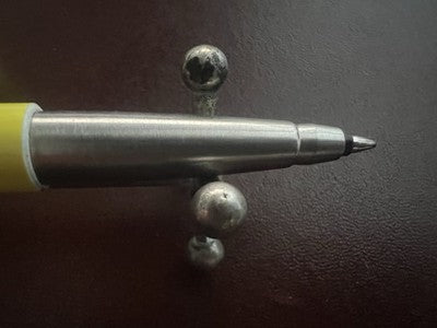 Parker Stylo-Plume Sphère Jaune Warner Bros 1998 Avec Recharge Roller