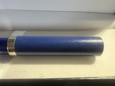 🔴 SHEAFFER penna stilografica blu cartuccia pennino F No Nonsense vintage