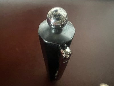 🔴 GIULIANO MAZZUOLI penna sfera Moka metallo grigio iridescente 1 modello