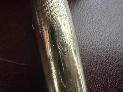 🔴 WATERMAN'S penna stilografica 52 placcata pennino ORO a leva scrive vintage