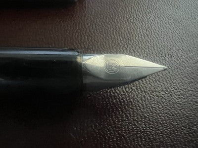Pelikan Stylo-Plume Stylo à Plume Chrome Signum P505 Avec Cartouches Vintage