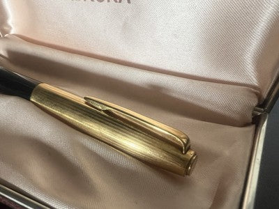 Aurora Stylo-Plume Stylo à Plume 88 Or M A Cartouche Écrit Vintage Ab