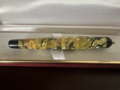 Stylo Plume TIBALDI Infrangible En Celluloid Nib OR En Flex Vintage 