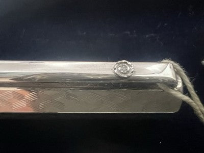 Montegrappa Stylo-Plume Sphère Reminiscence Argent 925 Et Diamant Limitée