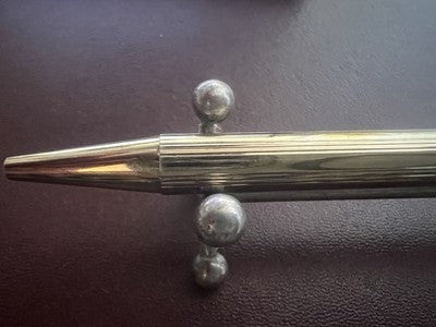 🔴 SHEAFFER penna sfera dorata pulsante a scatto scrive Giappone vintage