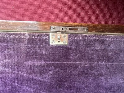 Escritura Viaggio Georgiano Nuez Sólido Reino Unido Original Principios '800