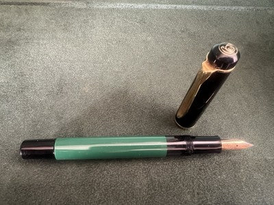 🔴 PELIKAN penna stilografica M151 Gunter Wagner a pistone pennino F inchiostro