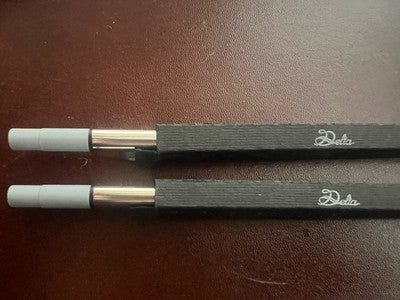 Delta Recharge Stylo-Plume Roller Encre Noir 803 Recharge Activa 2 Stk 