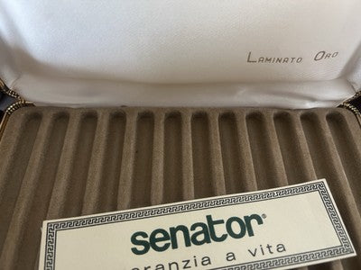 Senator Exposition Boîte Porte-Stylo 12 Stylos-Plumes Sphère Garantie Vintage