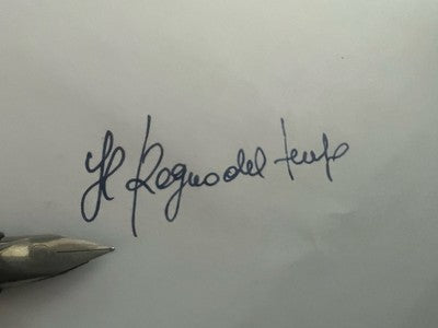 Pelikan Stylo-Plume Stylo à Plume Chrome Signum P505 Avec Cartouches Vintage