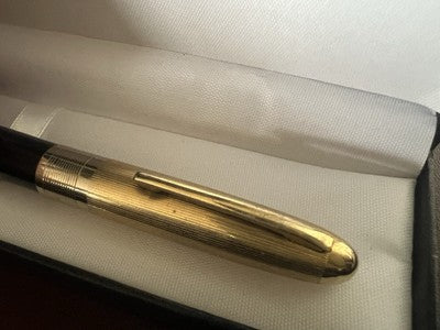Stylo-Plume Stylo à Plume Noire Mécanisme À Piston Écrit Vintage 1950 A