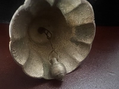 Bell Little Bell Metal Solid Handle Ornate Vintage 