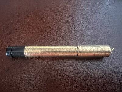 🔴 AURORA penna stilografica NUMERO 1 retrattile pennino ORO flessibile vintage