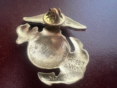 Broche US Marines Army Uniforme De Métal Pleine Avec Signature Pins Vintage