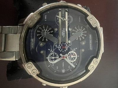 🔴 Cronografo DIESEL DZ7313 Mr Daddy 2.0 orologio uomo OVERSIZE acciaio