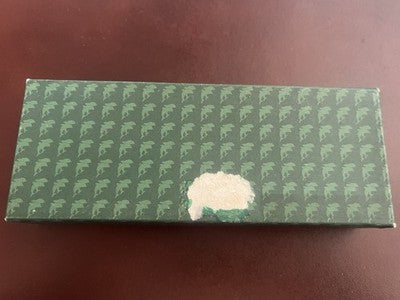 🔴 Portapenne GIGLIODORO pelle vitello artigianale Firenze astuccio NOS