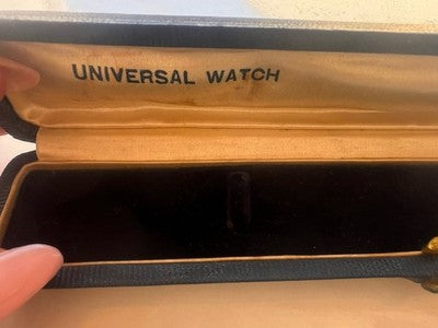 Universal-Uhrenbox Blau Vintage 