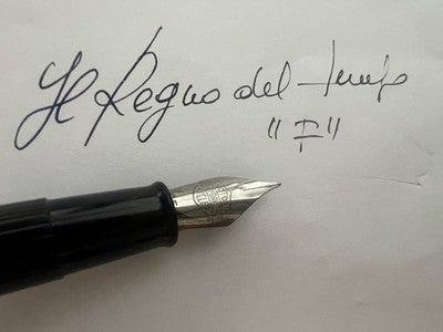 🔴 WATERMAN penna stilografica HARLEY DAVIDSON moto pennino F con astuccio latta