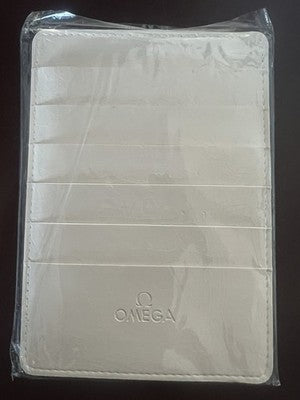 OMEGA Watch Card Holder Speedmaster Warranty Booklet Compartments