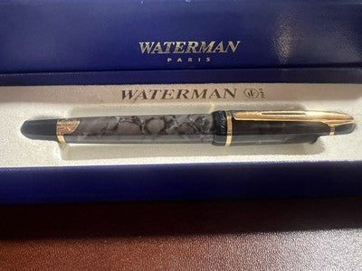 Waterman Stylo-Plume à Bille Marbré Phileas Recharge Rollerball Avec Trousse