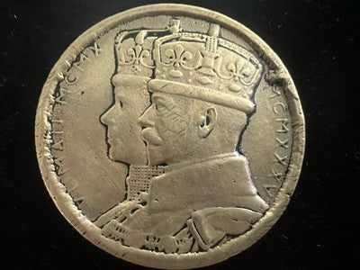 🔴 Medaglia Giubileo d’Argento Re Giorgio V Regina Maria Castello Windsor 1935