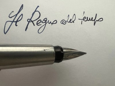 PARKER Bolígrafo Y Pluma Roja Vector Vintage