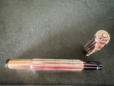 🔴 WATERMAN'S penna stilografica retrattile pennino ORO funziona vintage B