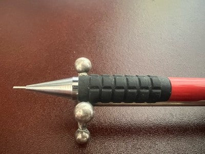 PENTEL Crayon Mécanique 120 A3 DX A313 Rouge Corail 0,3 Mm NOS Vintage