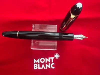 🔴 MONTBLANC Meisterstuck 146 fountain pen GOLD nib M instructions box