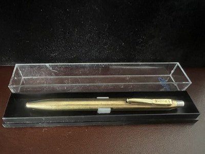 🔴 NORMAN penna sfera G USA ottone massiccio a scatto ZonZon RARA vintage