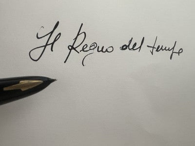 Parker Stylo-Plume Stylo à Plume 61 Flèche Doré Gravé Et Crayon Mécanique Cru 