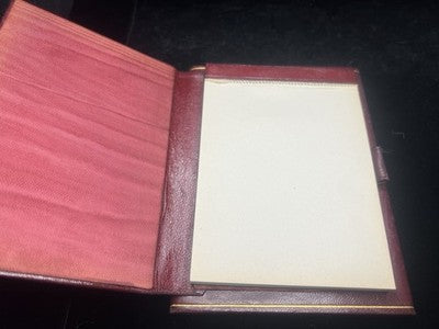 Base Lápiz Pluma Fuente Esfera Set Escritorio Porta Lápiz Style Cartier Piel 