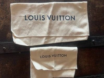 🔴 LOUIS VUITTON custodie antipolvere originali per portafogli e accessori