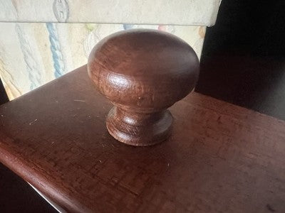 Vintage Wooden Fountain Pen Drying Pad With Case Length 9 Cm
