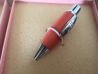Niji Penne Sphère Compact Saumon Jaune Rose Mini Avec Trousse NOS