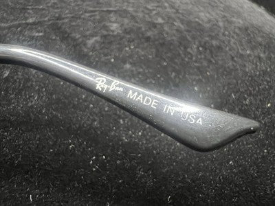 🔴 RAY- BAN occhiali sole modello 210 made in USA con custodia originale