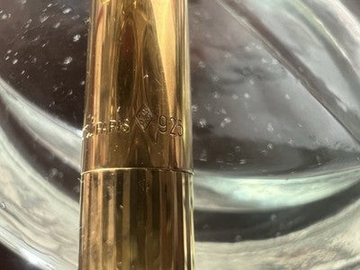 🔴 DUPONT penna sfera ARGENTO MASSICCIO 925 scrive con garanzia astuccio