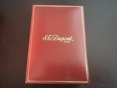 🔴 DUPONT scatola gemelli con garanzia e libretto pubblicitario