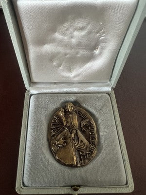 🔴 Medaglia VATICANO Papa PAOLO VI 1963-1968 an 6 bronzo fior di conio FDC