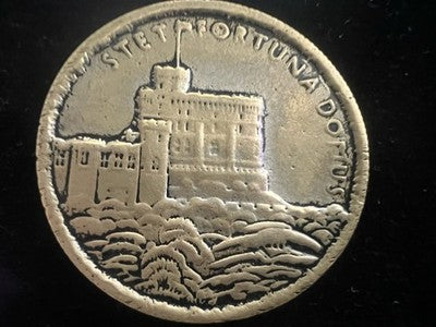 🔴 Medaglia Giubileo d’Argento Re Giorgio V Regina Maria Castello Windsor 1935