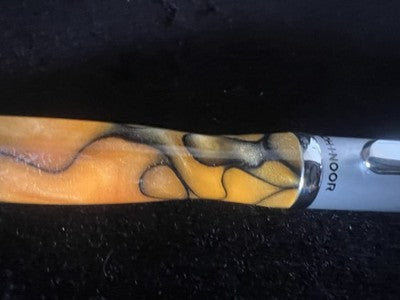 Koh-I-Noor Stylo-Plume Sphère Résine Marbré Brillant Et Laque Écrit Vintage