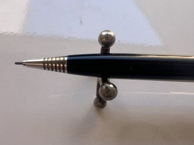 🔴 PARKER 51 matita meccanica portamine cappuccio laminato oro scrive astuccio