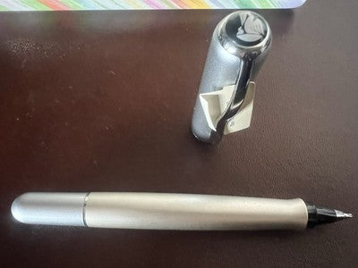 🔴 PELIKAN penna sfera Epoch P360 titan silver scrive refill roller