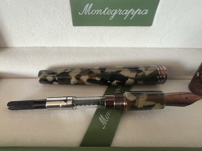 Montegrappa Stylo-Plume Stylo à Plume Camouflage Militaire Fortuna Nouvelle