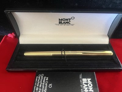 Montblanc Fountain Pen Noblesse 14Kt Gold Nib With Case