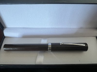 Sheaffer Füllfederhalter, braun, F-Fein, schlicht und elegant, Vintage 