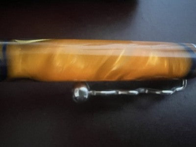 Jean Pierre Lepine Stylo-Plume Sphère Zig Zag Marbré Écrit Vintage Paris 